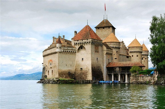 瑞士 日内瓦湖 西庸古堡